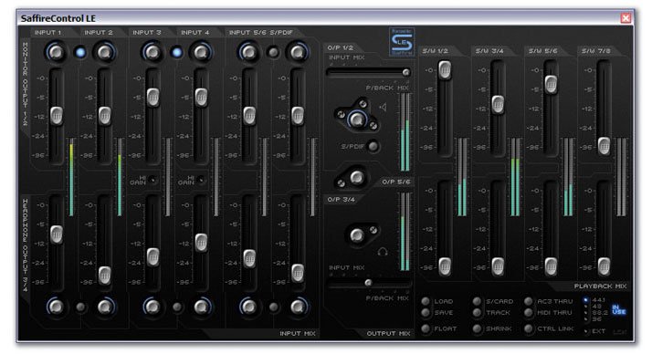 Focusrite Saffire LE | Audio interface - SONOLOGY Toulouse